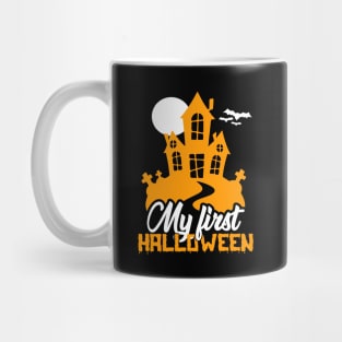 Kids My First Halloween Funny Scary Costume Mug